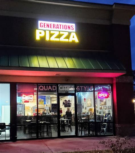 Generations pizza - Jul 27, 2022 · Review. Save. Share. 42 reviews #8 of 34 Restaurants in Wilmington $$ - $$$ Pizza Vegetarian Friendly. 100 Lowes Dr., Wilmington, OH 45177 +1 937-382-3845 Website Menu. Closed now : See all hours. 